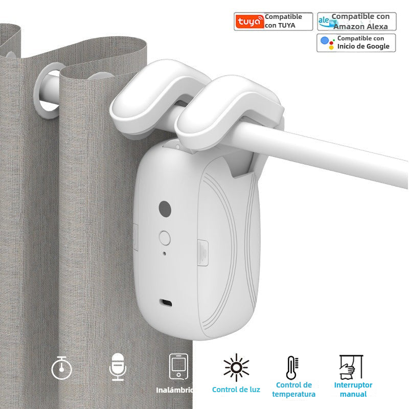 Motor para Cortinas Eléctrico WiFi: Control por Móvil y Automatización Smart Home