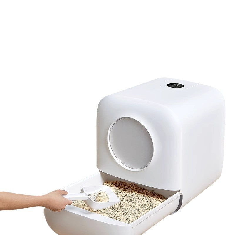 Arenero Automático para Gatos: Sistema de Ventilación Eléctrico, Inteligente y Antibacteriano