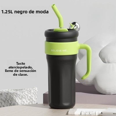Vaso Térmico de Acero Inoxidable para Chicas: Gran Capacidad y Diseños Lindos