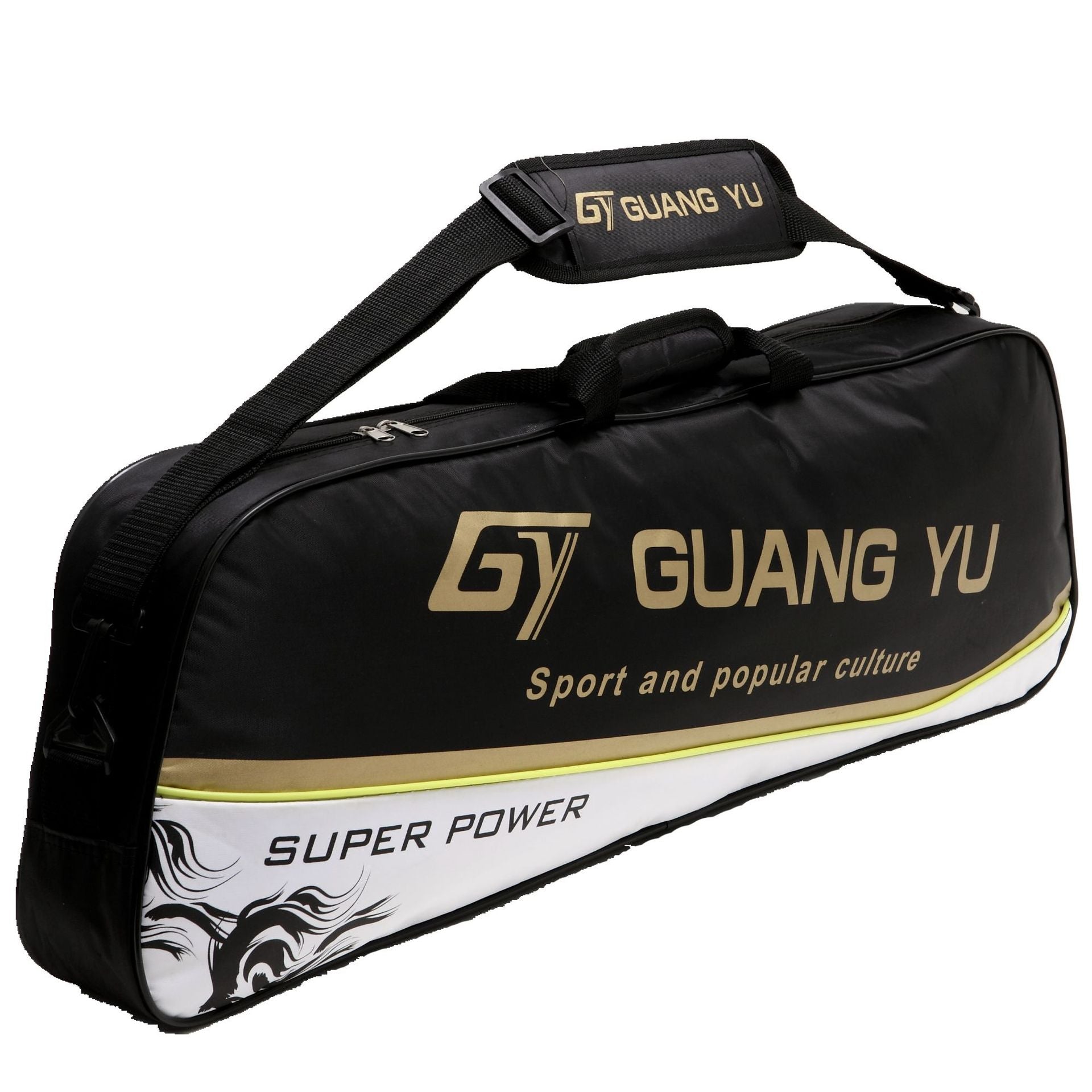 Bolsa Deportiva Impermeable de Nylon con Correa de Hombro para raquetas