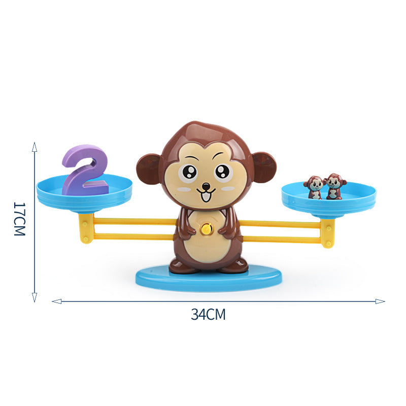 Juguete Educativo para Aprender Matemáticas: Balanza Numérica divertida