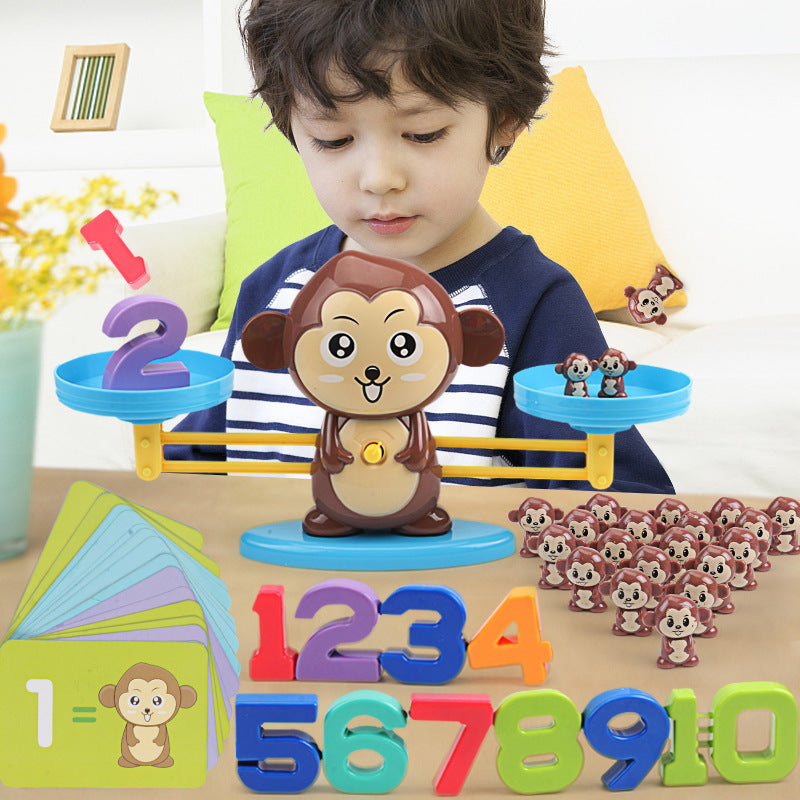 Juguete Educativo para Aprender Matemáticas: Balanza Numérica divertida