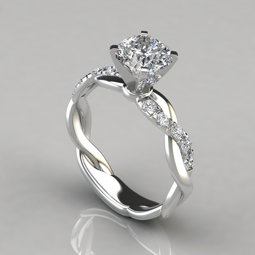 Anillo de Compromiso para Mujer en Plata 925 con Zirconia Cúbica – Disponible en Oro Rosa, Dorado y Plata