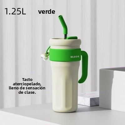 Vaso Térmico de Acero Inoxidable para Chicas: Gran Capacidad y Diseños Lindos