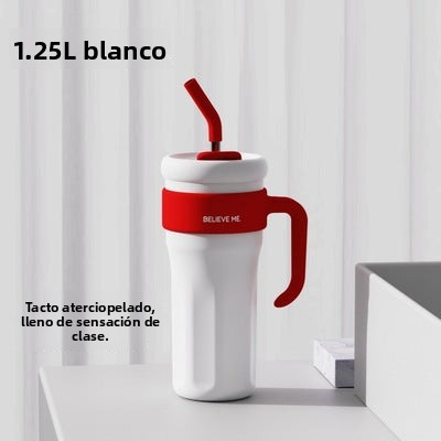 Vaso Térmico de Acero Inoxidable para Chicas: Gran Capacidad y Diseños Lindos