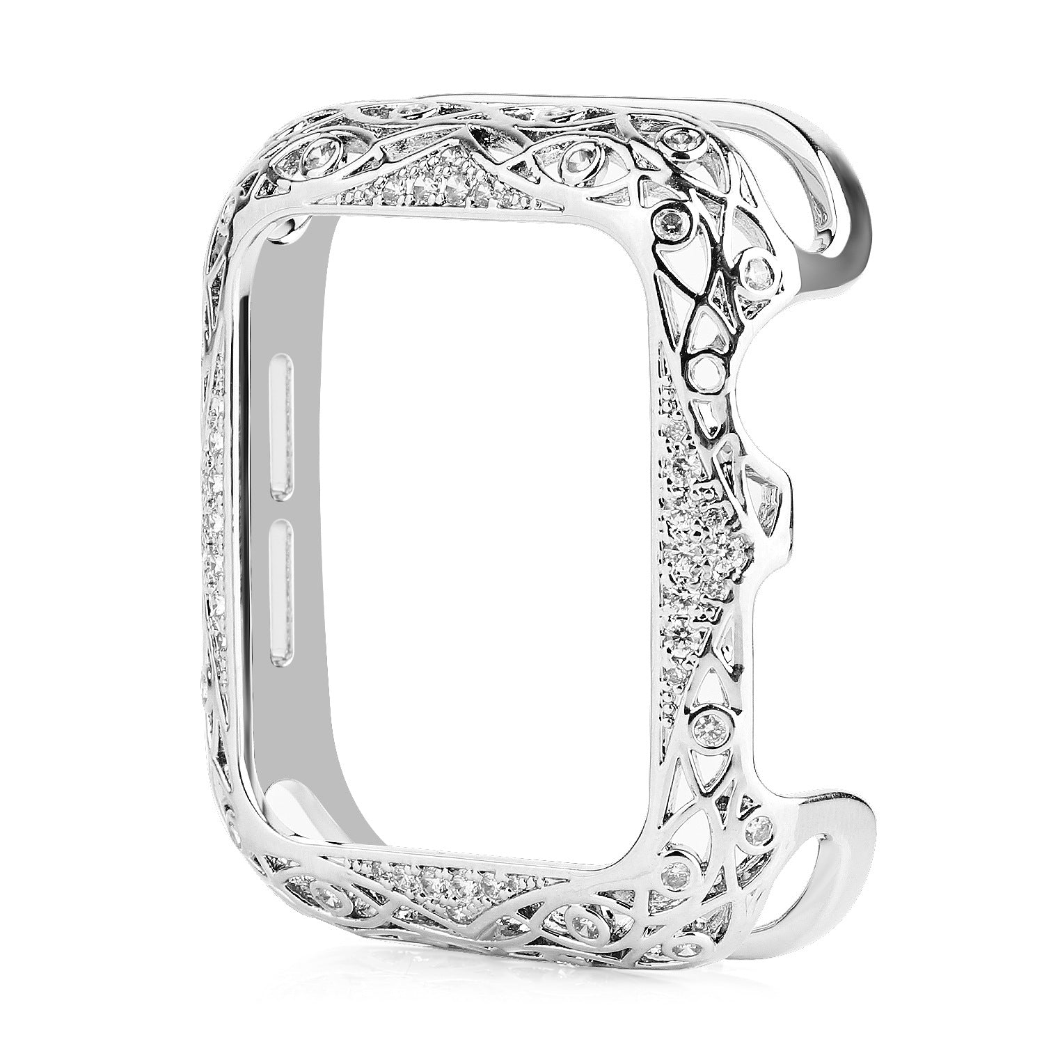 Protector de Pantalla para Apple Watch  en Metal con Piedras Brillantes | Serie 6/7/8/9/10