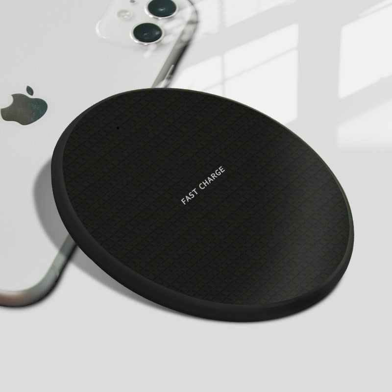 Cargador Inalámbrico K8: Carga Rápida de 15W para Teléfonos y Auriculares