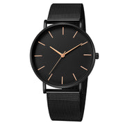 Reloj para hombre minimalista con correa de acero