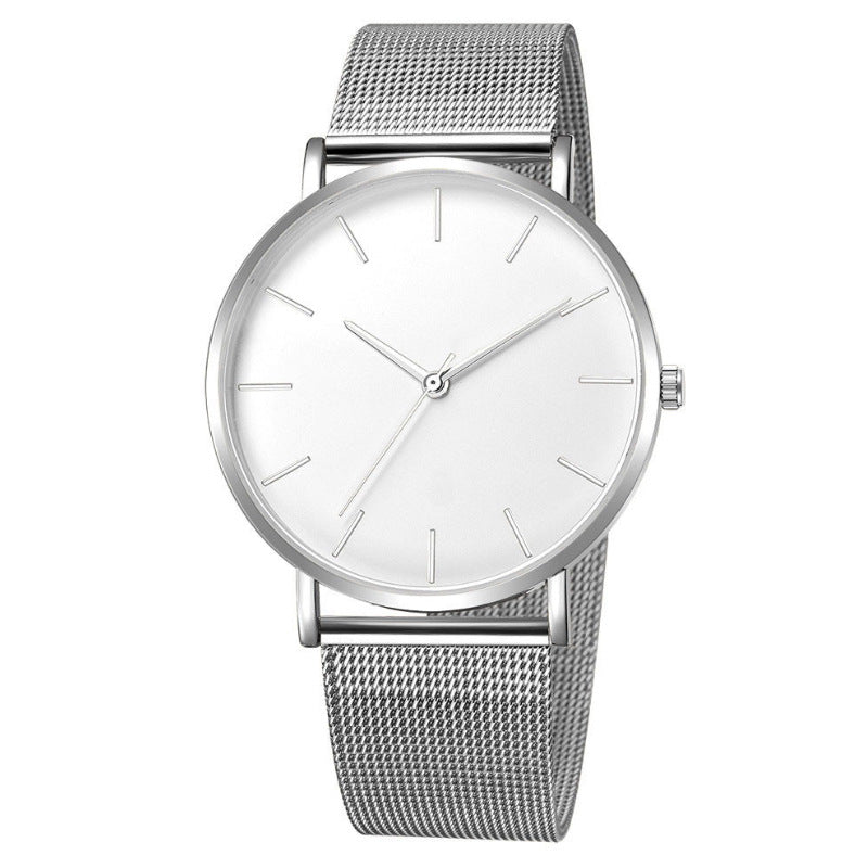 Reloj para Hombre Minimalista con Correa de Acero y Movimiento de Cuarzo