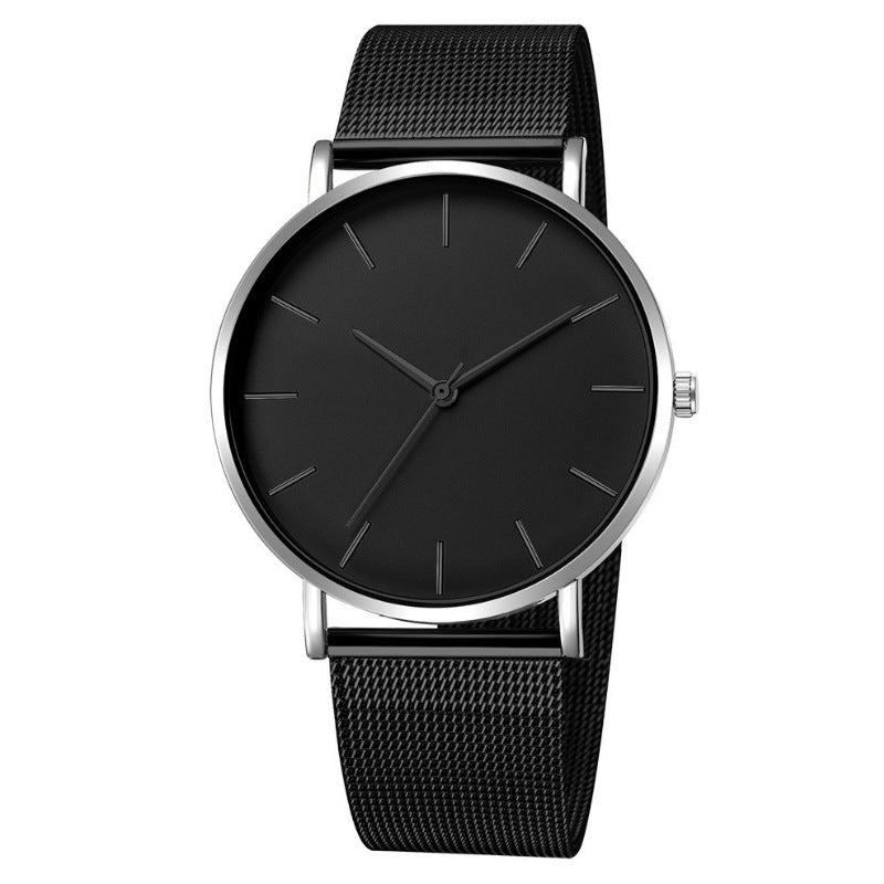 Reloj para Hombre Minimalista con Correa de Acero y Movimiento de Cuarzo