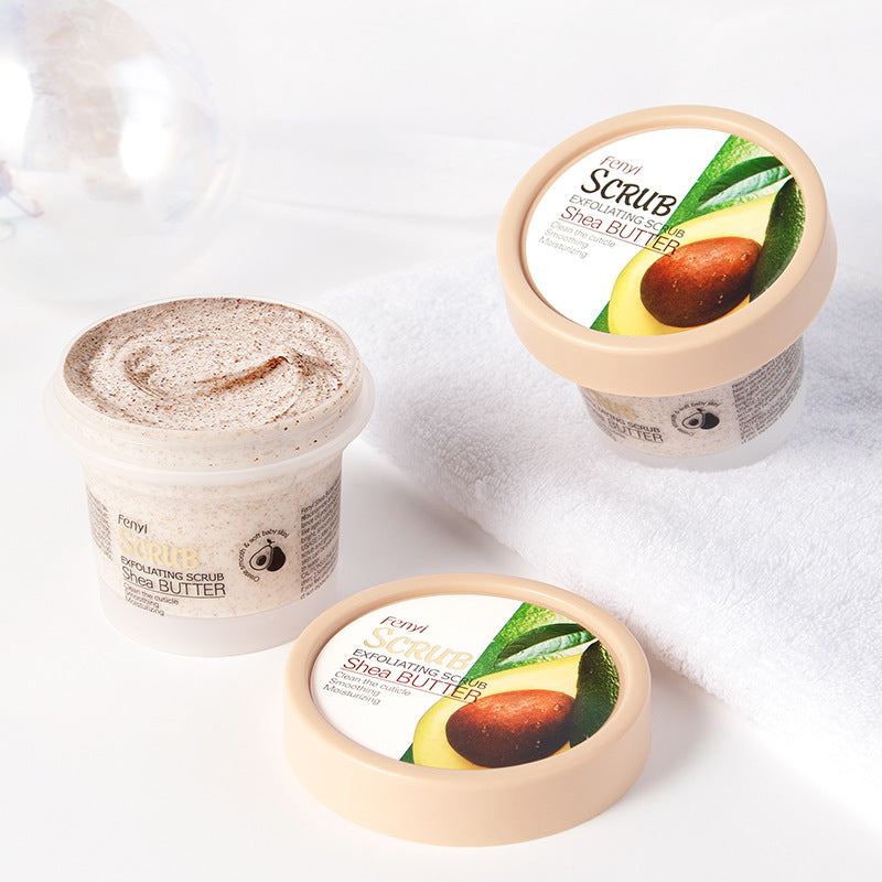 LaiKou Exfoliante Corporal de Manteca de Karité: Limpieza Profunda de Poros, 100g