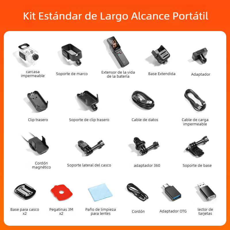 Cámara de acción SJCAM Speed Shadow C400 Thumb 4K Ultra HD con visión nocturna para motocicleta