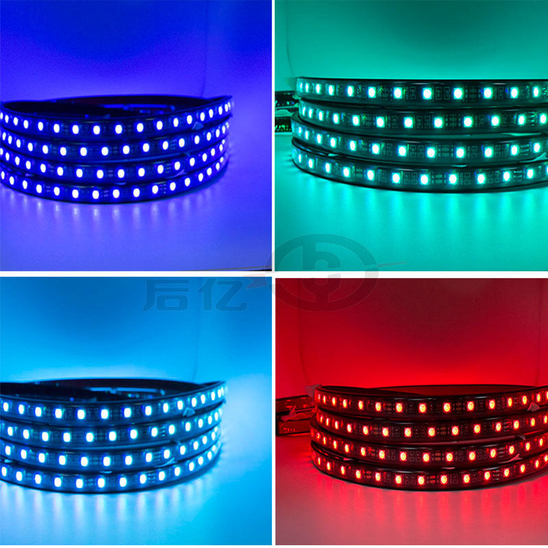 Luces LED Para Auto Con Control Por Voz Y App – Tiras LED Multicolor