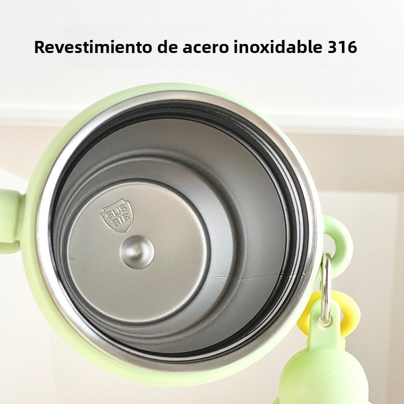 Vaso Térmico de Acero Inoxidable para Chicas: Gran Capacidad y Diseños Lindos