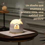 New Snow House Night Light Humidifier: USB Quiet Desktop Air Moistener for Bedroom