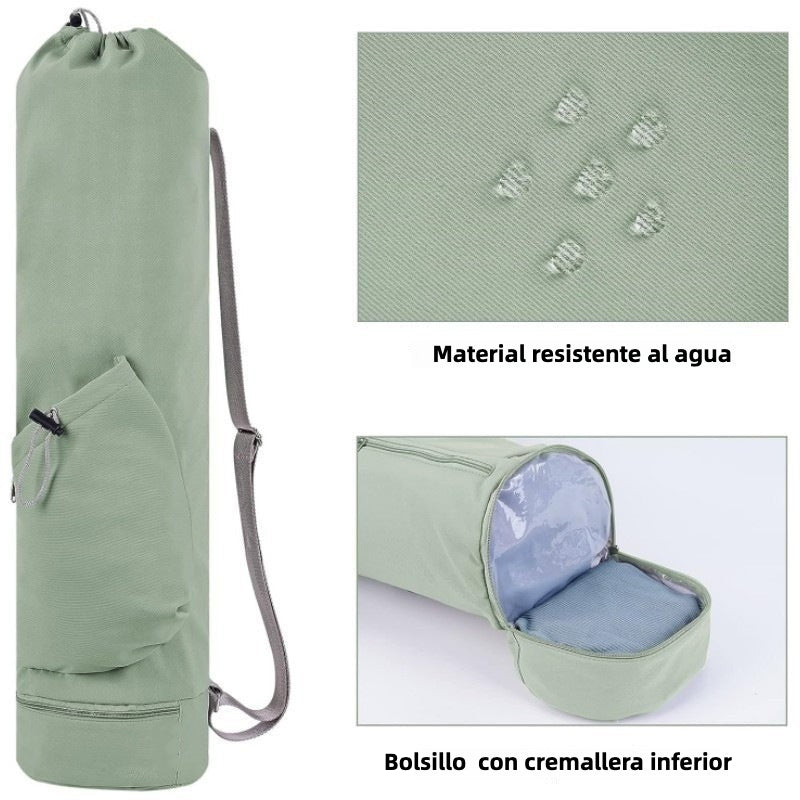 Yoga and Fitness Backpack with Mat Compartment: Perfect for Travel and Gym