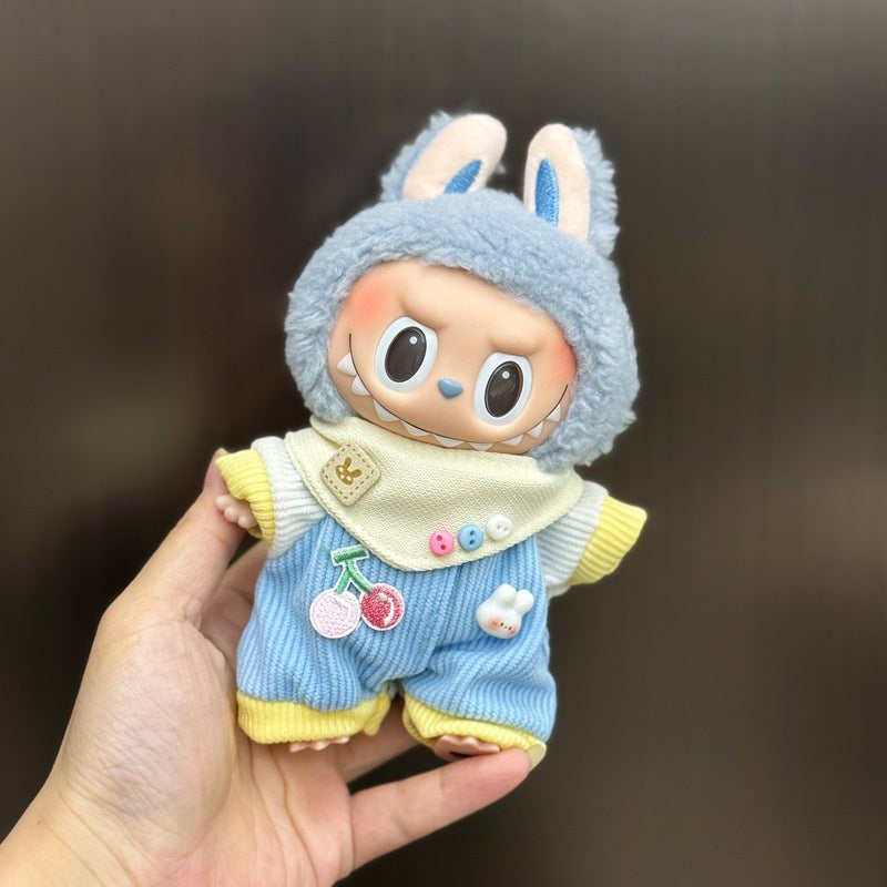 Ropa de Invierno para Muñecas Labubu de 17cm – Sets Calientitos y Adorables (Muñeca no incluida)