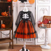 Vestido de encaje largo con manga larga para Halloween en Amazon: Encuentra el estilo perfecto
