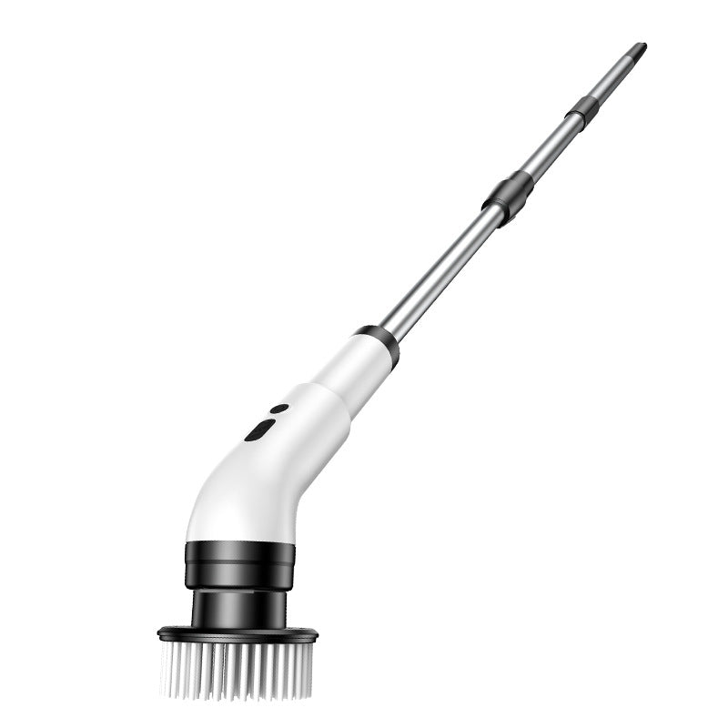 Electric Multifunctional Cleaning Brush with Extendable Handle for Kitchen and Bathroom