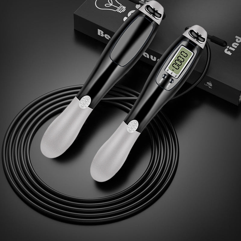 Smart Jump Rope with Timer for Kids and Adults