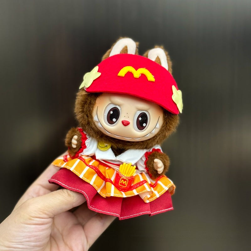 Ropa de Invierno para Muñecas Labubu de 17cm – Sets Calientitos y Adorables (Muñeca no incluida)