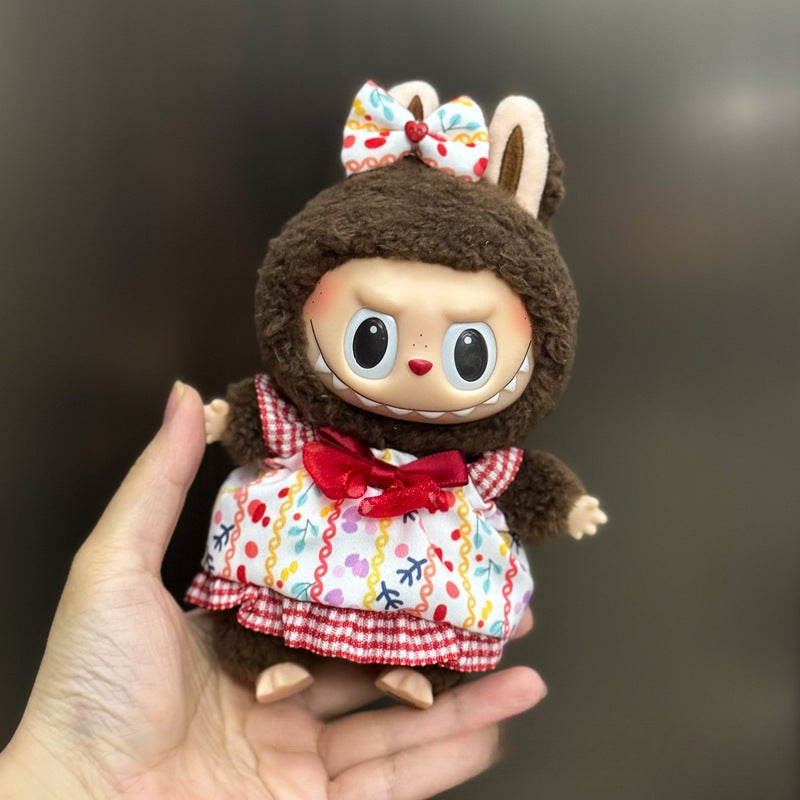 Ropa de Invierno para Muñecas Labubu de 17cm – Sets Calientitos y Adorables (Muñeca no incluida)