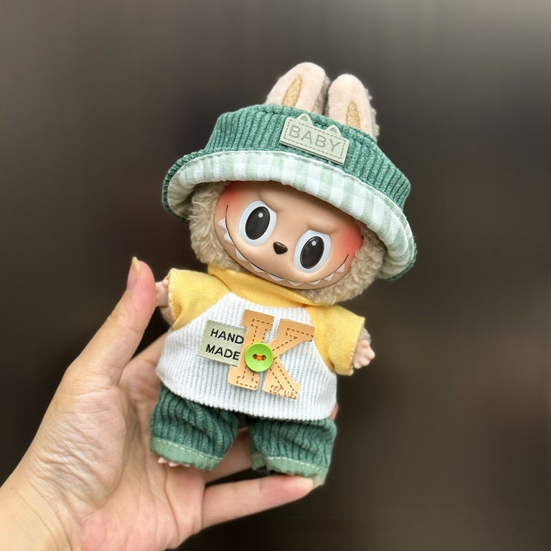 Ropa de Invierno para Muñecas Labubu de 17cm – Sets Calientitos y Adorables (Muñeca no incluida)