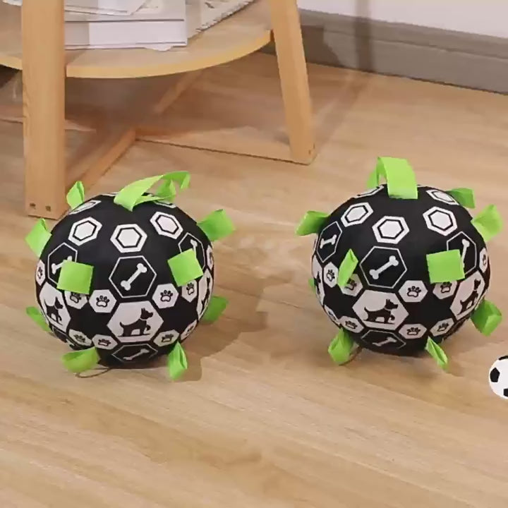 Durable Pet Toy Ball: Sound, Chew, and Training Dog Outdoor Ball
