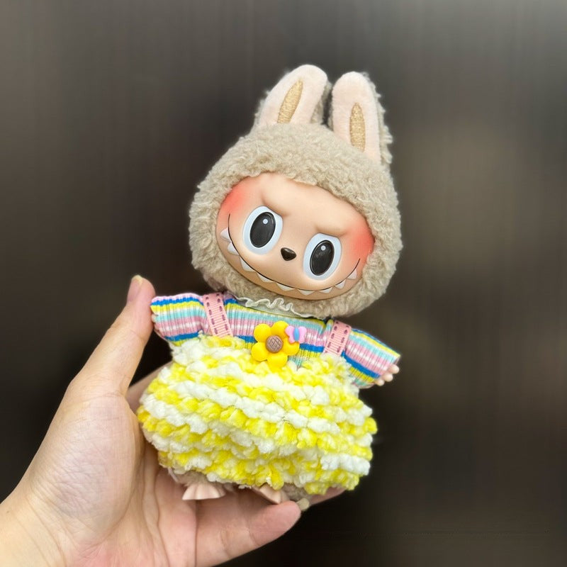 Ropa de Invierno para Muñecas Labubu de 17cm – Sets Calientitos y Adorables (Muñeca no incluida)