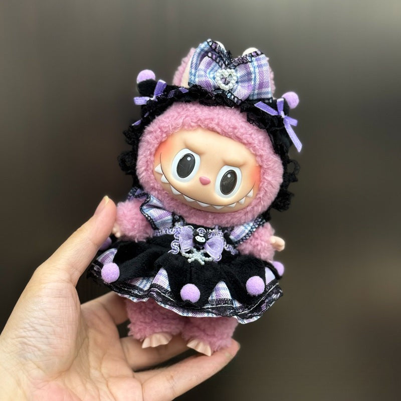 Ropa de Invierno para Muñecas Labubu de 17cm – Sets Calientitos y Adorables (Muñeca no incluida)
