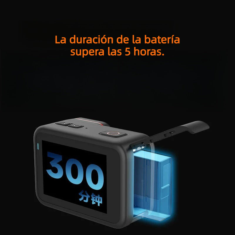 Cámara de acción A9P, cámara de salpicadero para motocicleta, cámara de pesca con casco antivibración 4K