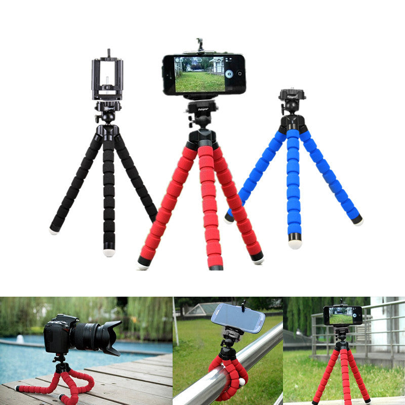 Trípode Flexible para Móviles: Soporte de Fotografía y Transmisión en Vivo, Portátil y Ajustable