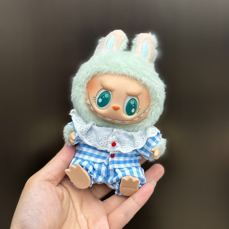 Ropa de Invierno para Muñecas Labubu de 17cm – Sets Calientitos y Adorables (Muñeca no incluida)