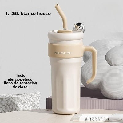Vaso Térmico de Acero Inoxidable para Chicas: Gran Capacidad y Diseños Lindos