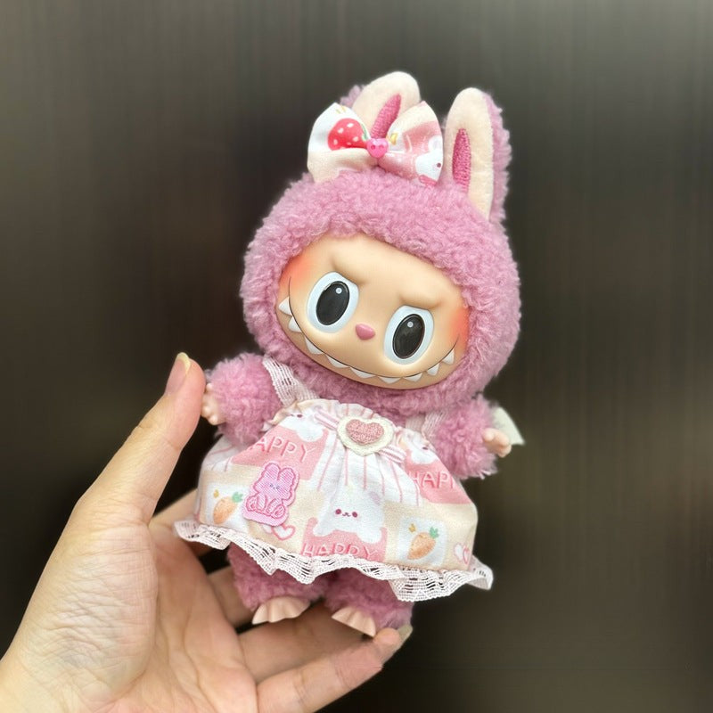 Ropa de Invierno para Muñecas Labubu de 17cm – Sets Calientitos y Adorables (Muñeca no incluida)