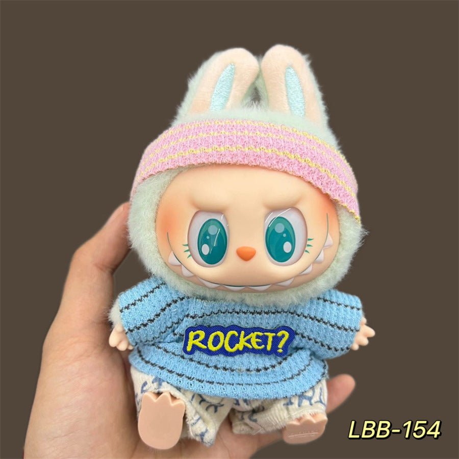Disfraces y ropa en diseños adorables: para la bubu de 17cm, (Muñeca no incluida)