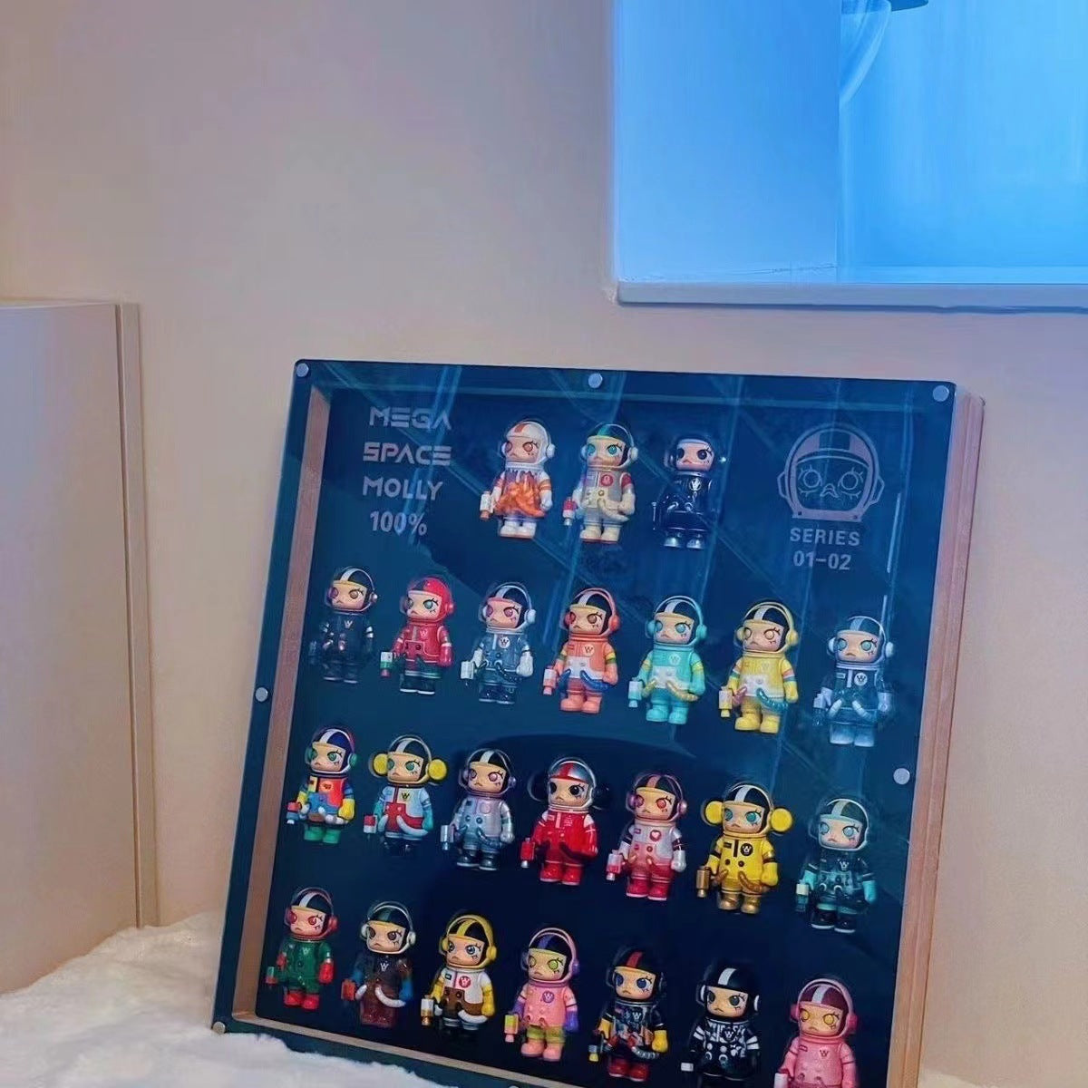 Caja Acrílica de Exhibición para SPACEMolly – Compatible con Blind Box Modelos 1, 2 y 3