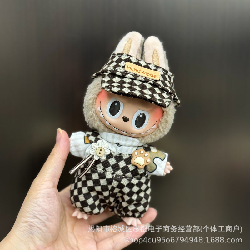 Ropa de Invierno para Muñecas Labubu de 17cm – Sets Calientitos y Adorables (Muñeca no incluida)