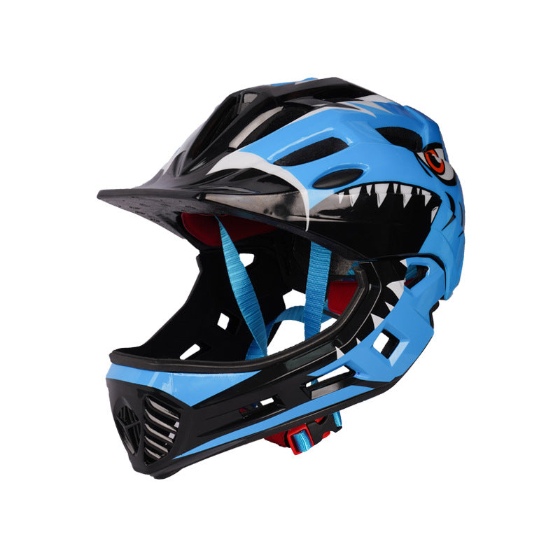 Casco de ciclismo con quijada desmontable para hombres, mujeres y niños