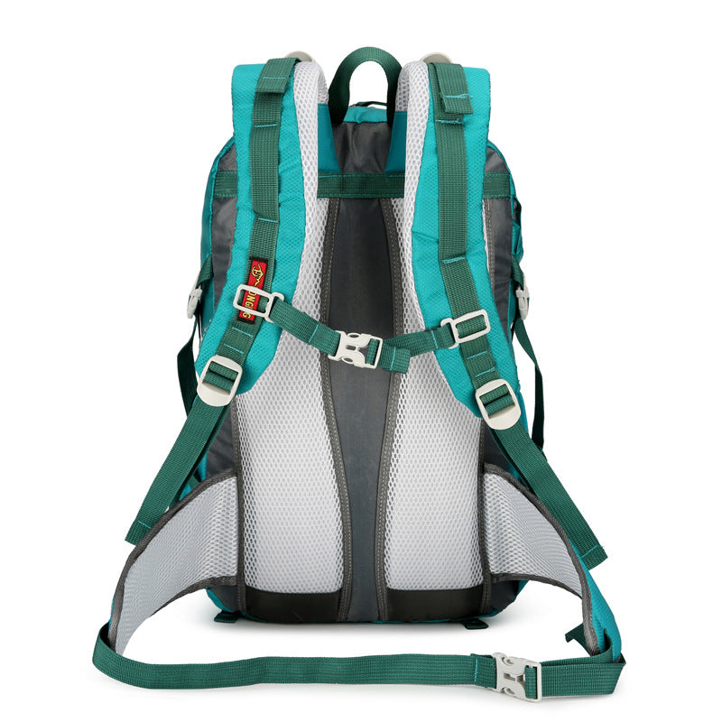 Mochila de deporte multifuncional 40L: gran capacidad, ideal para viajes cortos, camping, senderismo y montañismo
