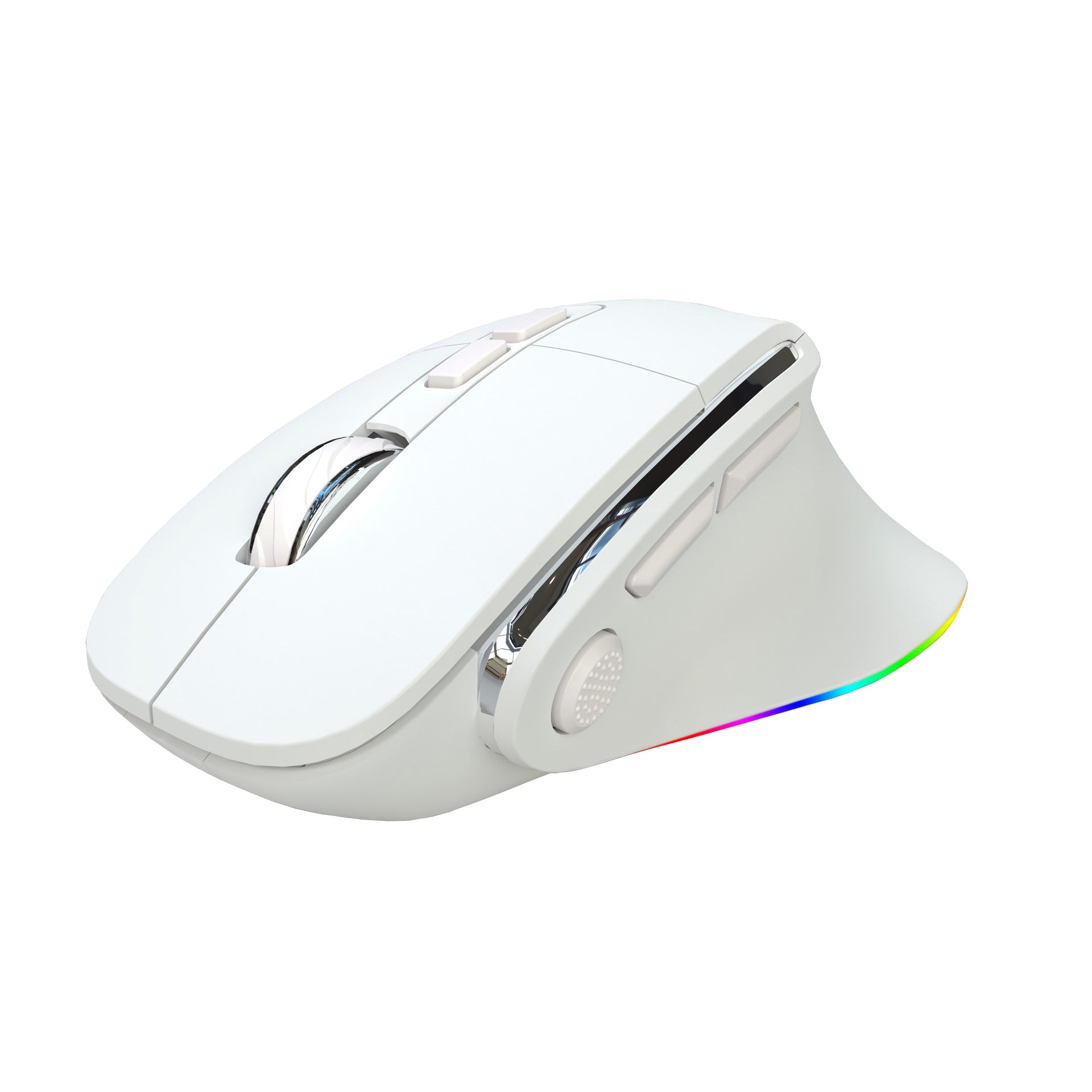 Ratón Bluetooth Inalámbrico de Doble Modo Tipo-C: Compatible con Tablets, Móviles, iPad y Accesorios de Computadora