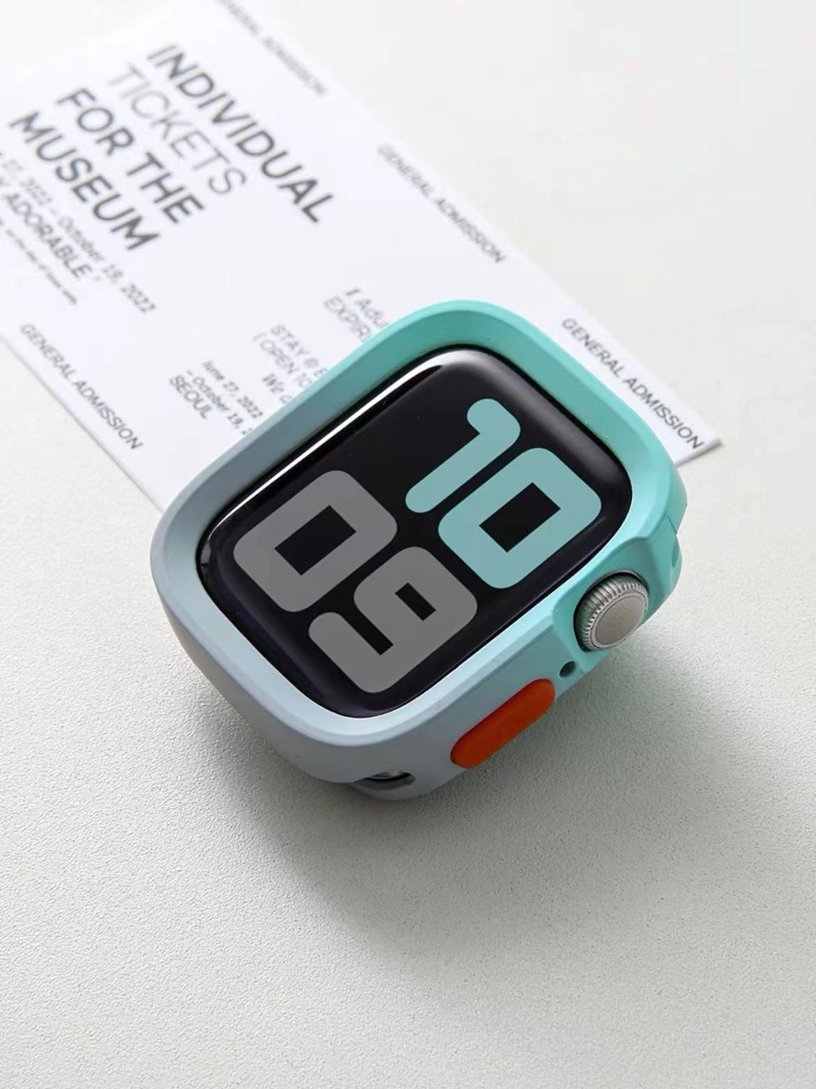 Funda Protectora para Apple Watch S10 Anti-impacto con Borde Suave