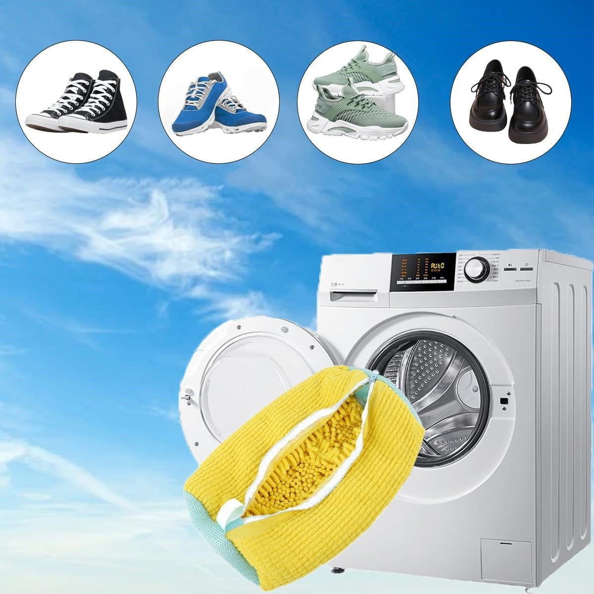 Shoe Washing Bag for Amazon: Protects Shoes from Deformation & Easy to Clean