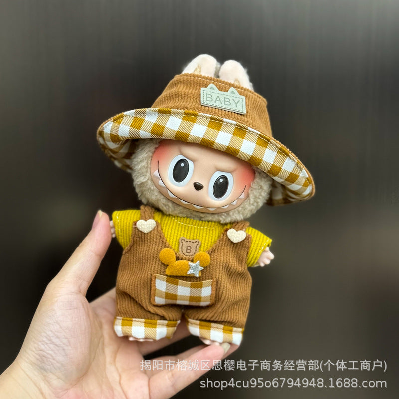 Ropa de Invierno para Muñecas Labubu de 17cm – Sets Calientitos y Adorables (Muñeca no incluida)