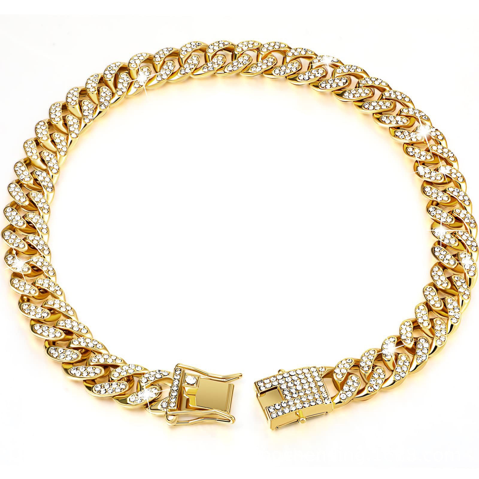 Collar con Cristales para Mascotas Imitación Diamantes – Moda Urbana para Peludos