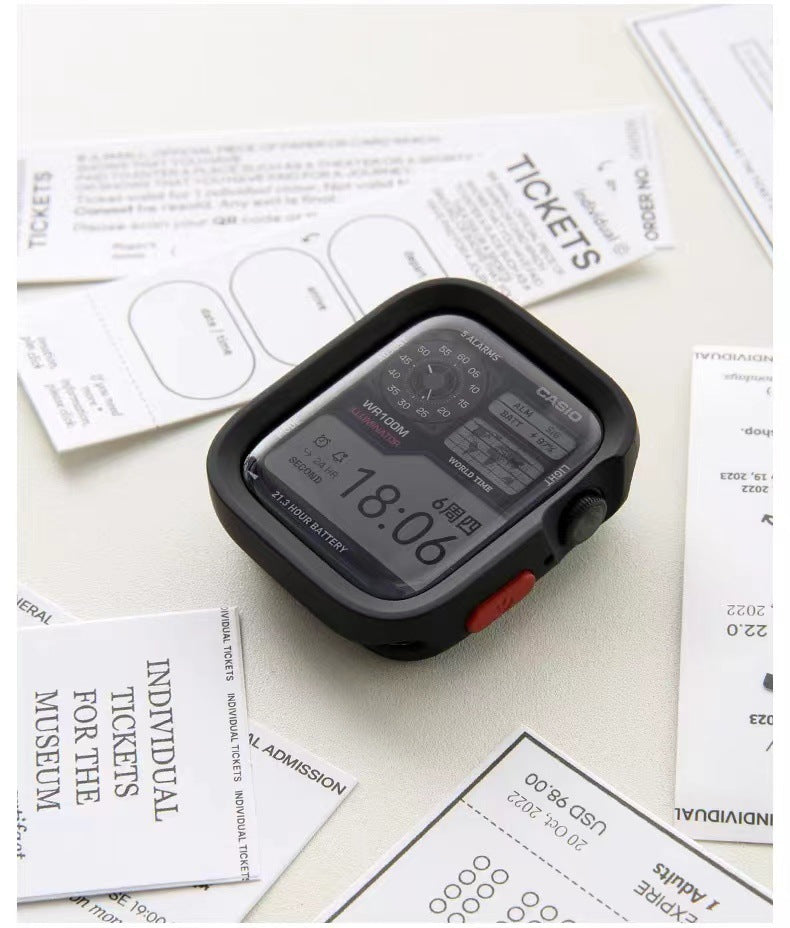 Funda Protectora para Apple Watch S10 Anti-impacto con Borde Suave