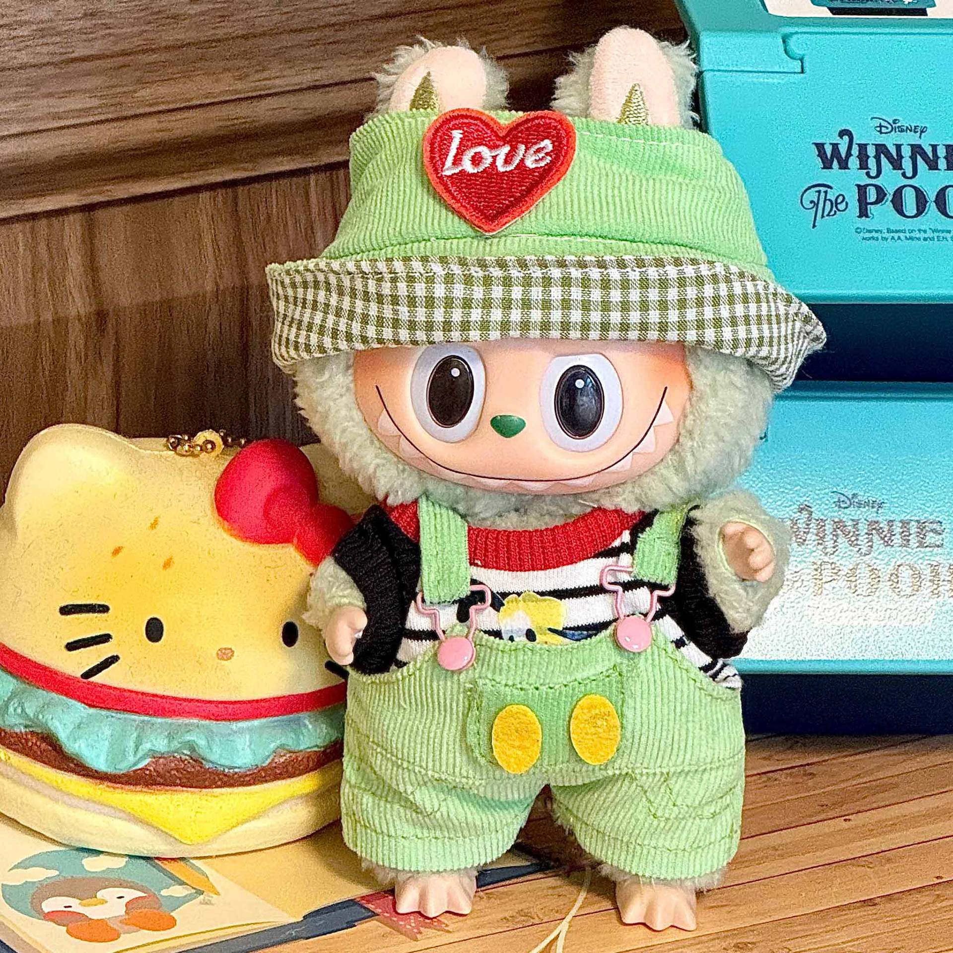 Ropa Kawaii para Muñecas Labubu de 17cm – Accesorios Adorables (Muñeca no incluida)