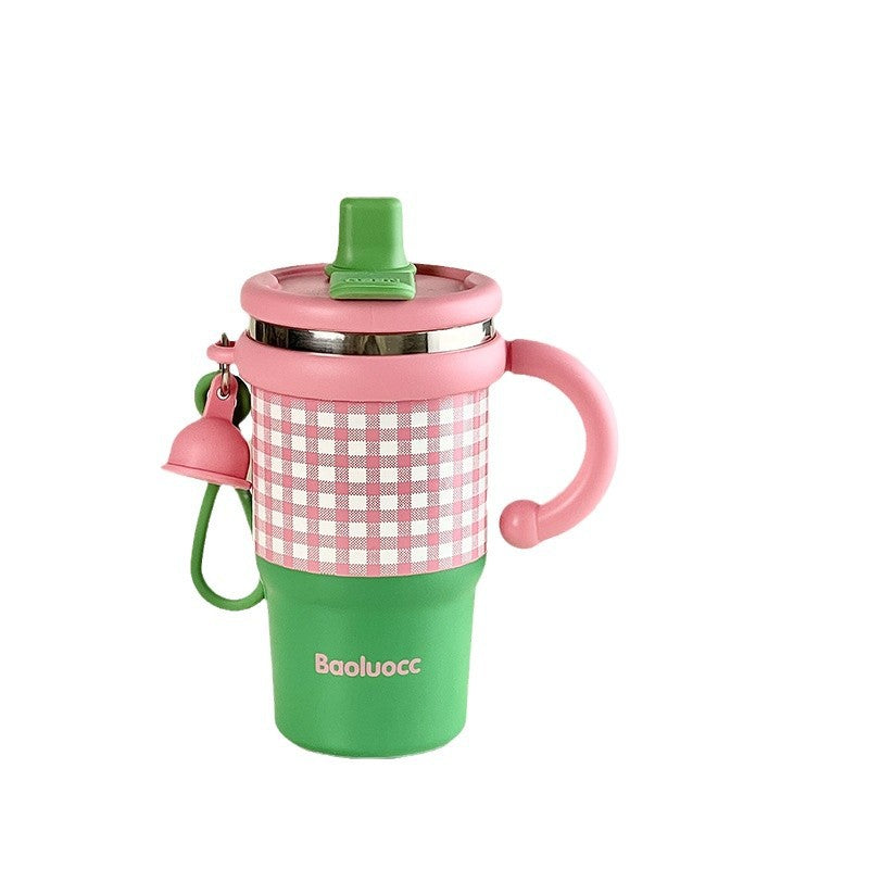 Vaso Térmico de Acero Inoxidable para Chicas: Gran Capacidad y Diseños Lindos