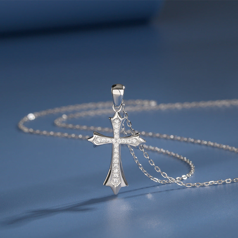 Cadena de Plata 925 con Cruz para Mujer – Varios Diseños Disponibles