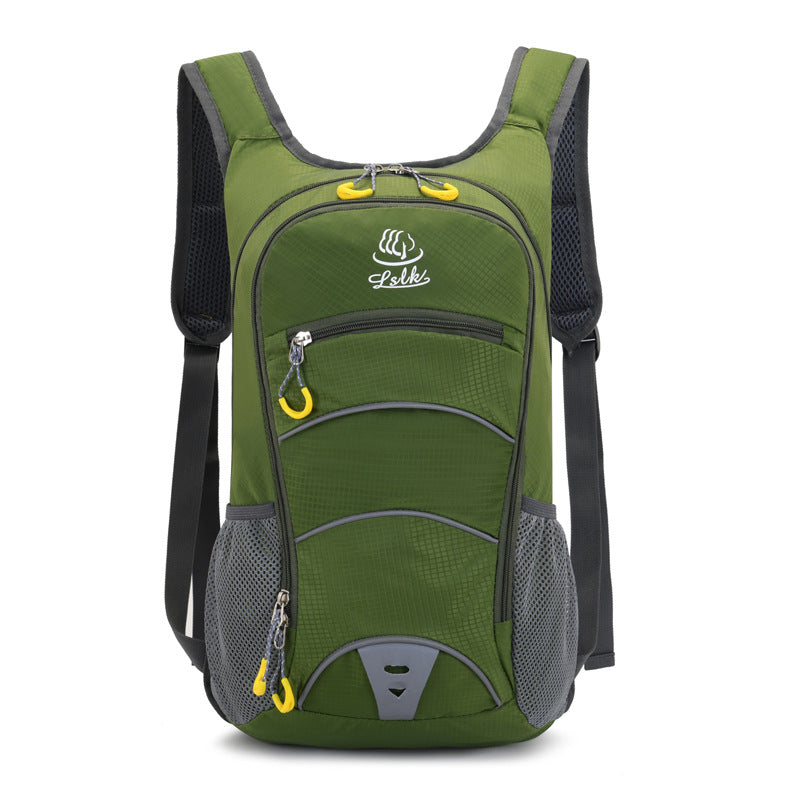 Mochila de senderismo: bolsa de ciclismo ligera con compartimento para agua, ideal para viajes y camping